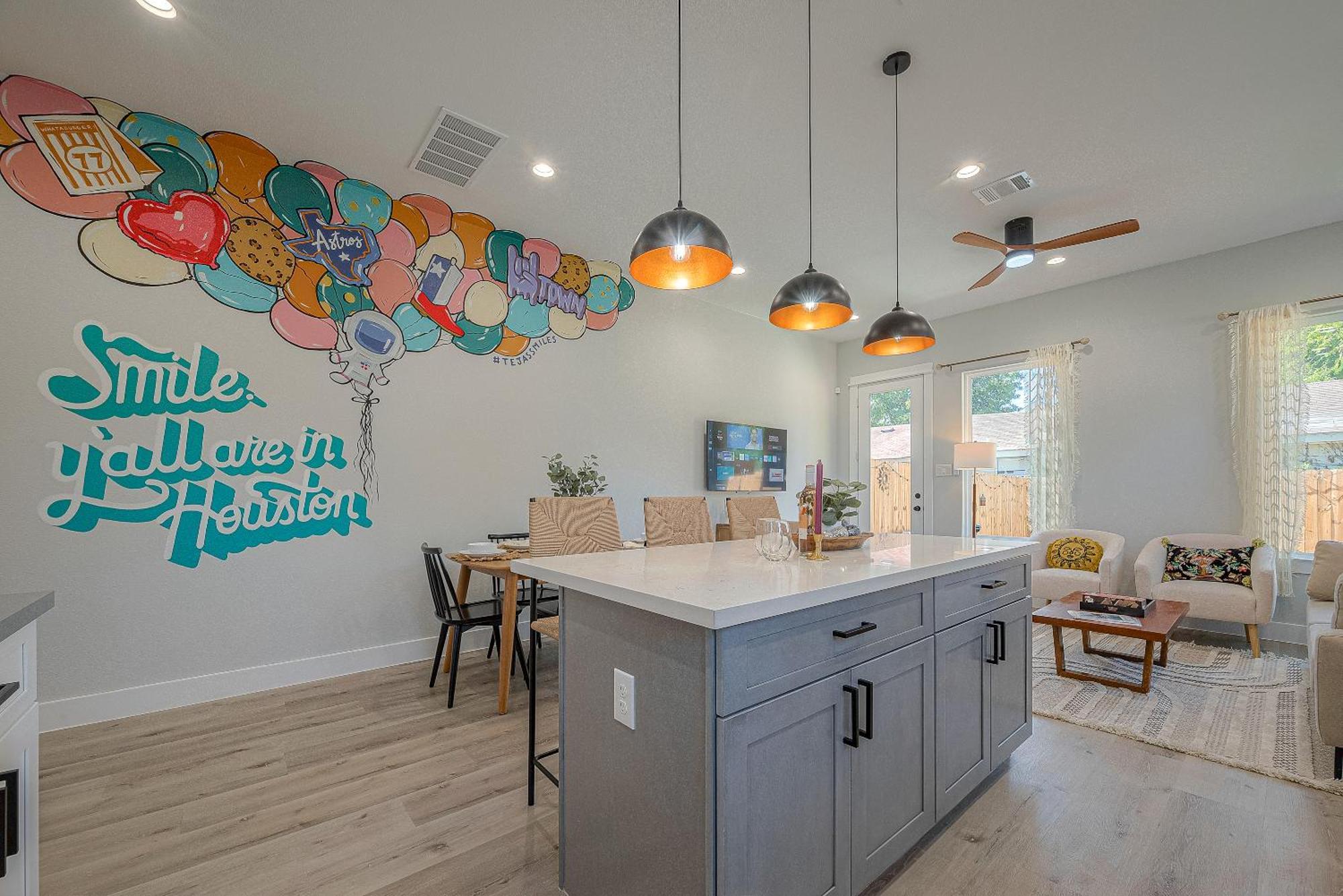 Modern Home Near Downtown With Fast Wifi, Bbq, Games & Ev Equipped! Χιούστον Εξωτερικό φωτογραφία